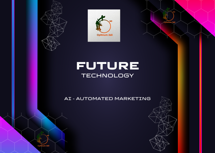 Graphics illustrating the future of marketing automation