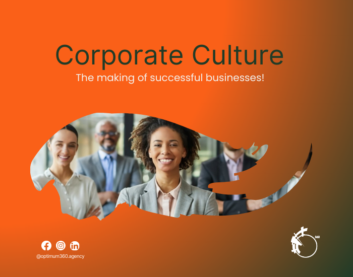 Coporate culture the making of successful businesses. Photo of professionals