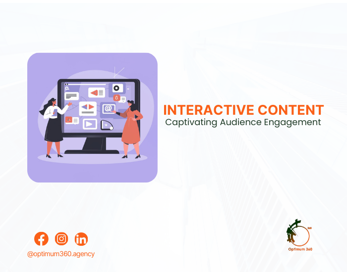 Interactive content; captivating audience engagement