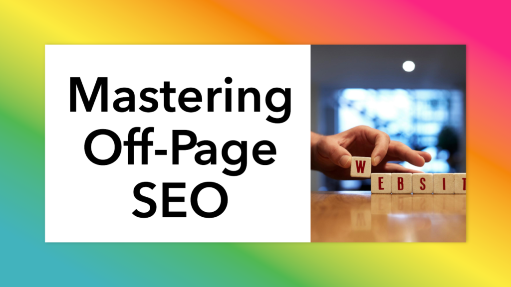Image with "Mastering off-page SEO"