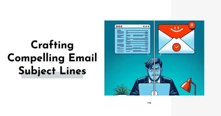 Crafting compelling email subject line